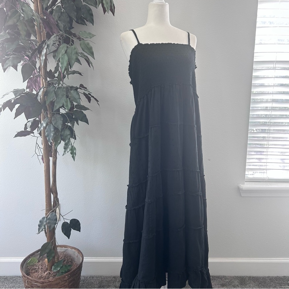 Just Cruising Elegant Black Maxi Dress. XXL
#0017